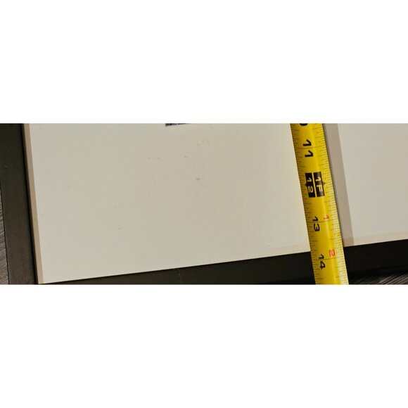 Vintage Photo Framed Nature-Inspired Abstract Black With White Matting 15x17 - Picture 8 of 9